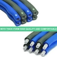 thumbnail image 2 of Hula Hoop, Empalme Desmontable Ancho Ajustable para Jóvenes Adultos Damas GIMNASIO Ejercicio con Mini Cinta Métrica (Azul/Verde) Xemadio FLD-2476, 2 of 7