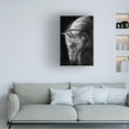 thumbnail image 3 of Canvas Wall Art - Ulrike Leinemann 'White Stallion' Wall Art for Living Room, Bedroom, or Office Décor by Trademark Fine Art - 12 x 19 Inches, 3 of 4
