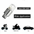 thumbnail image 2 of SNNROO 4Pcs Car Tire Valve Lights, Bike LED Wheel Light, Waterproof LED Valve Cap Lamp for Car Bike Motorcycle, 2 of 8