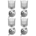 thumbnail image 3 of Alimentador de pesca portátil de plástico PE, señuelo, jaula, accesorios de aparejos con peso, 4 Uds., 3 of 5