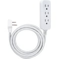thumbnail image 6 of Cordinate 10ft. 3-Outlet Extension Cord, White/Gray – 39624, 6 of 9