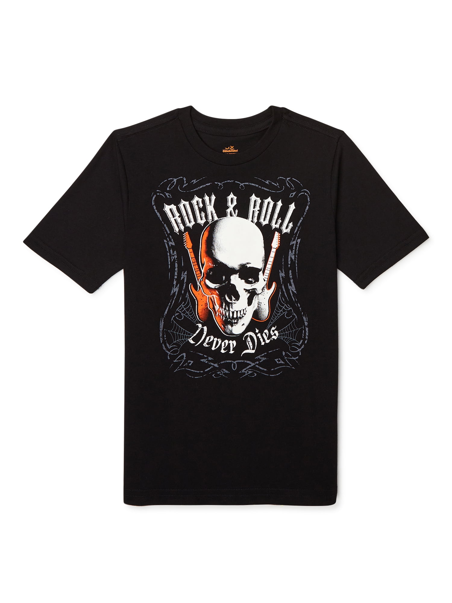 Halloween Way to Celebrate! Boys Short Sleeve Graphic T-shirt, Sizes 4-18 & Husky