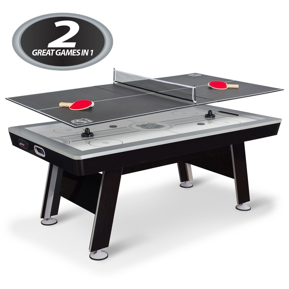 NHL 80” Power Play 2In1 Air Hockey Table with Table Tennis Top