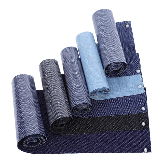 SWETRACE 5Ud Parches Bordados Termoadhesivos Para Reparar Agujeros En Jeans Chaquetas Y Bolsos