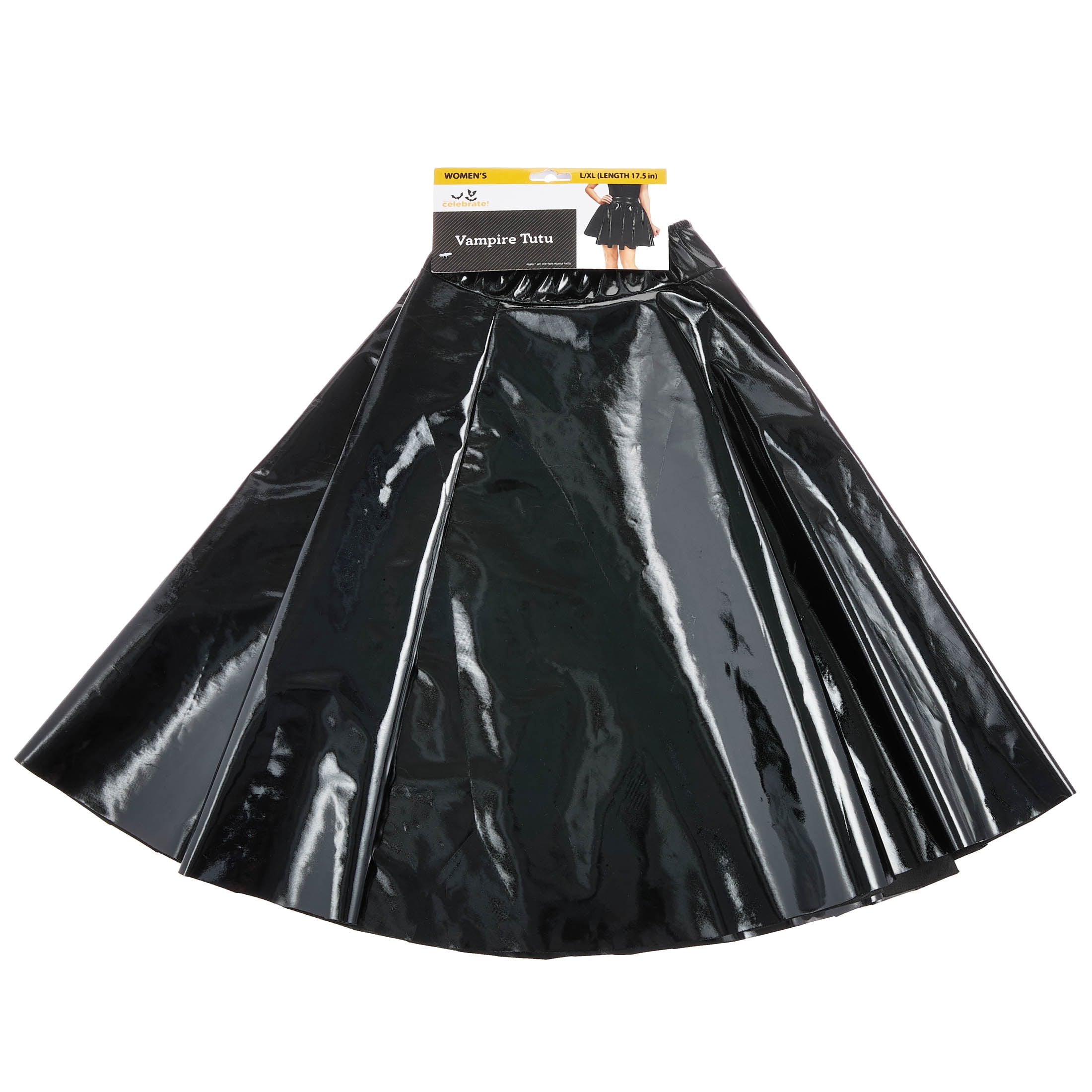 Vampire Tutu Costume Accessory for Adults, Black, L/XL, Halloween by Way To Celebrate