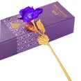thumbnail image 1 of DOLITY Gold Rose for Anniversary Unique Gifts, Eternal Long Stem Gold Dipped Rose Romantic Christmas Birthday Anniversary Valentine's Day Gifts for Her, 1 of 9