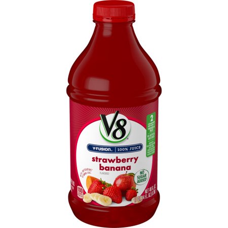 UPC 051000153395 product image for V8 Strawberry Banana, 46 oz. | upcitemdb.com