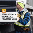 thumbnail image 2 of 6933BK Hi-Viz Safety Tear-Away Vest, 2 of 8
