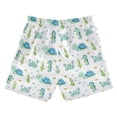 thumbnail image 2 of Turtle Seahorse Crab Swim Trunks Quick Dry Beach Pool Board Shorts Lightweight Stylish Print Sizes 2T to XL, 2 of 8