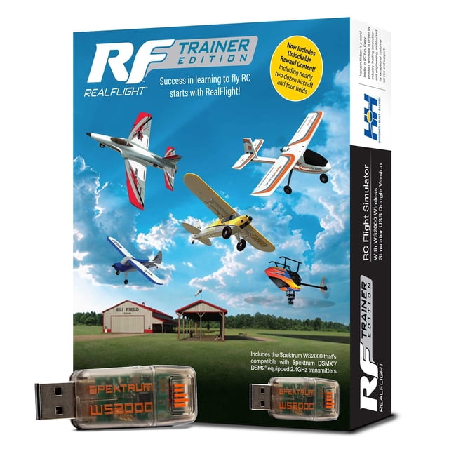 Simulador de Vuelo RC REALFLIGHT Edición Entrenador con WS2000