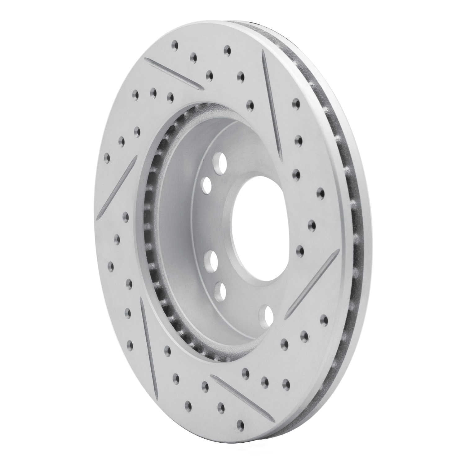 Dynamic Friction Company 830-63012L DFC Geoperformance Rotor - Drilled and Slotted
