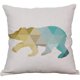 thumbnail image 1 of Fundas de almohada decorativas geométricas, fundas de cojín cuadradas de lino y algodón para sofá de exterior, fundas de almohada para el hogar de 18 x 18 pulgadas, 1 of 5
