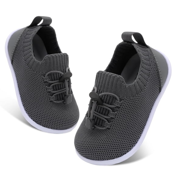 JOINFREE Baby Shoes Boys Girls First Walking Shoes Infant Lightweight Slip On Sneakers