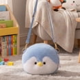 thumbnail image 4 of Jiibva Penguin Crossbody Bag Plush Shoulder Purse Small Handbag with Adjustable Strap Cartoon Animal Shoulder Bag for Women, 4 of 7