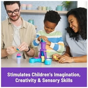 Kinetic Sand, Soft Serve Station with 14oz Play Sand, 2 Ice Cream Cones & 2 Tools