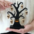 thumbnail image 7 of Halloween Skeleton Tree Decoration with Skull Ornaments, Metal Spooky Display Stand for Outdoor Yard Lawn Garden and Indoor Home Tabletop Halloween Decor, Haunted House Party Accessories, 7 of 7