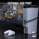 thumbnail image 4 of Ventilador Enfriamiento Con Puerto USB Y RGB para Pro/PS5 Slim Disc Digital (Gray), 4 of 9