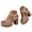 Khaki, variant on YLYL Wedge Platform Sandals for Women Open Toe Chunky High Heel Fashion Casual Summer Beach Shoes