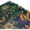 thumbnail image 3 of FREEAMG Carnaval Print Shower Curtain - 72x72 Inch Waterproof Fabric Shower Curtains with 12 Hooks - Modern Home Bathroom Hotel Spa Decorations, 3 of 5
