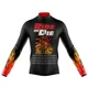 thumbnail image 5 of Maillot de ciclismo con estampado de calaveras para hombre, ropa de ciclismo de manga larga, uniforme de bicicleta de montaña, verano 2023, 5 of 5