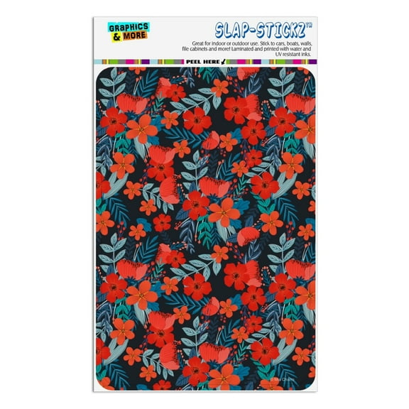 Cecilie Flowers Pattern Home Business Office Sign