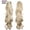 Light golden yellow, variant on Claw Clip Ponytail Extensions with Layered Long Curly Hair - Color 22H613 - Long Layered Claw Clip Ponytail Curly Clip Ponytail, 1 Claw Clip Ponytail Extension, Easter, Wedding Makeup Organizers
