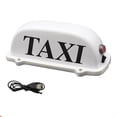 thumbnail image 1 of Lámpara de techo para taxi DRFLYSD recargable por USB con base magnética, 1 of 7