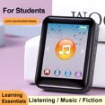 thumbnail image 3 of facefd Mini MP3 Portable 1.77-inch HIFI TF Card Video Playing Book Reading Sound Recording Fast Charging MP4 Jogging Music Player Black 8G, 3 of 5