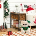 thumbnail image 5 of wsevypo Christmas Plush Bear Toy, Enchanting Cartoon Doll with Holiday Hat Presents, 5 of 6