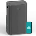 thumbnail image 3 of Restored Midea 10,000 BTU DOE Smart Portable Air Conditioner with Heat, for spaces up to 450 sq. ft. (Refurbished), 3 of 7