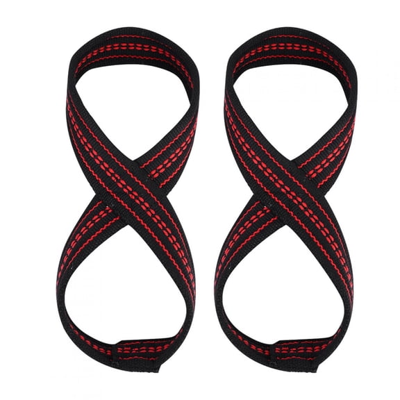Figure 8 Weight Lifting Straps, Hand Protection Improved Grip For Strength Training