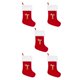 thumbnail image 1 of Matsuzay Medias navideñas de felpa roja - Suaves y cómodas para vacaciones mágicas Variedad de estilos para elegir T roja grande Type2 NO2, 1 of 6