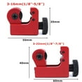 thumbnail image 4 of MYG Red Brake Pipe Cutter 3/16\" Copper Plastic Tubes 3mm-22mm Cutting Tool Car Van, 4 of 9