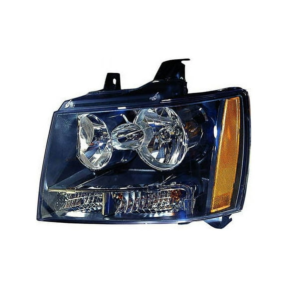 Left Driver Side Headlight Assembly - Compatible with 2007 - 2014 Chevy Suburban 1500 2008 2009 2010 2011 2012 2013
