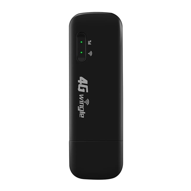4G WiFi Dongle 150Mbps Router Mobile Hotspot (Black UF910-U5 EU Version)