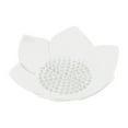 thumbnail image 3 of Unique Bargains 1 Pc Waterproof Soap Holder Flower White Soap Holder for Bathroom 5.31"x5.12"x1.38", 3 of 6
