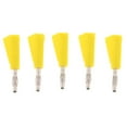 thumbnail image 5 of 5pcs Banana for Speaker Cable, Diameter 4mm (choose Colors) - yellow, as described, 5 of 7
