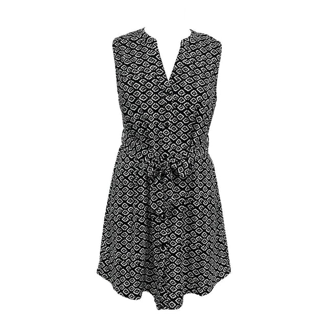GEORGE G VESTIDO MC CON BOTONES VISCOSA