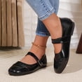 thumbnail image 2 of Xucatan Women's Round Toe Mary Jane Flats, Adjustable Ankle Strap Loafers, Cushioned Soft Sole Comfortable Shoes for Office Daily Gift, 2 of 9