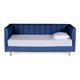 thumbnail image 2 of Cama Individual De Lino Azul Makora Modelo Collins Incluye 1 Colchón, 2 of 7