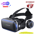thumbnail image 2 of [Upgraded Version 2024] VR Glasses with Remote Controller, 3D Glasses Virtual Reality Headset for VR Games & 3D Movies, Virtual Reality Headset for iPhone/Android Phone Compatible 4.7-6 inch, 2 of 14