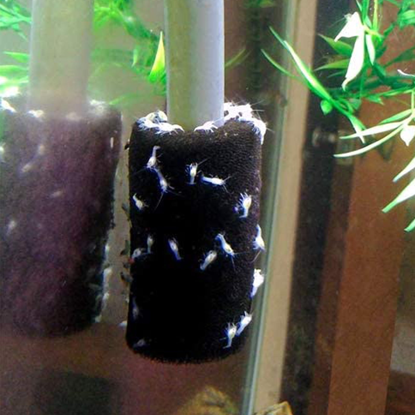 Qzbhct 15PCS Pre-Filter Foam Sponge Roll Aquarium Filter Intake Cover for Aquarium Fish Tank (Small)