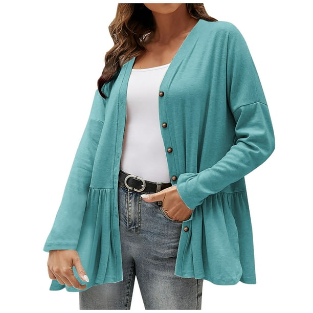 Camisa casual suelta de manga larga con dobladillo de cola de golondrina para mujer. Fridja hkj1232