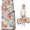 Pioneer Flower Floral Print Pattern-2, variant on Pioneer Flower Floral Print Pattern Toddler Nap Mat for Teens Preschool Daycare, Teens Sleeping Mat Bag, Toddler Sleeping Bag with Pillow