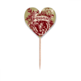 thumbnail image 1 of Danger Child Religon Music Pattern Toothpick Flags Heart Lable Cupcake Picks, 1 of 3