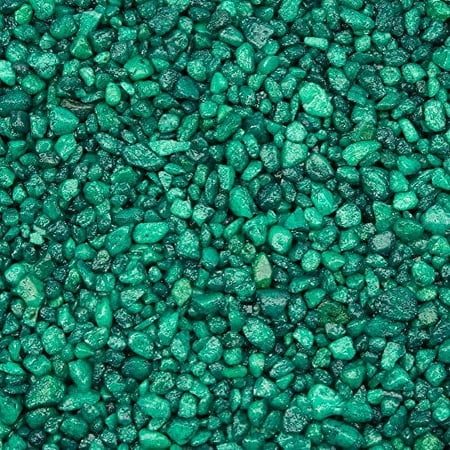 Crushed Pebbles - 5 lb Green