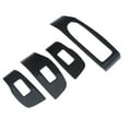thumbnail image 2 of Carbon Fiber Car Window Lift Switch Button Panel Frame Cover, Convenient Rustproof And Anti-corrosion Window Master Switch Bezel  For Most People For Car, 2 of 8