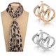 thumbnail image 1 of Conjunto de dos piezas de diamantes de imitación con incrustaciones de clips para bufandas de seda, anillos para bufandas, hebillas para bufandas de moda, hebillas para bufandas de seda, chales para bufandas de ropa (oro+plata) Sailing Electrónica, 1 of 5