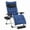 Navy Blue, variant on XgoodX 26in Zero Gravity Recliner with Headrest Cupholder/ Footrest-Navy Blue