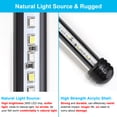 thumbnail image 5 of DaToo 4W 7.5inch Submersible Aquarium Light Underwater Fish Tank Light LED Aquarium Light Bar with Timer Auto On/Off and Dimmer Adjustable Brightness, 1 Yr Warranty, 5 of 7